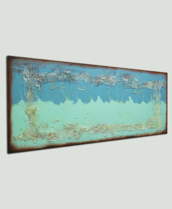 Once Twice Turquoise Landscape - Afbeelding 3