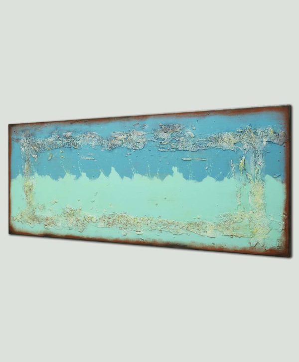 Once Twice Turquoise Landscape - Afbeelding 4