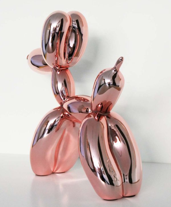 Balloon Dog Rose Gold L - Afbeelding 5
