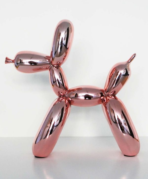 Balloon Dog Rose Gold L - Afbeelding 4