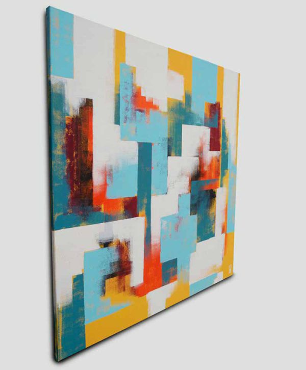 Untitled Yellow- canvas print - Afbeelding 3