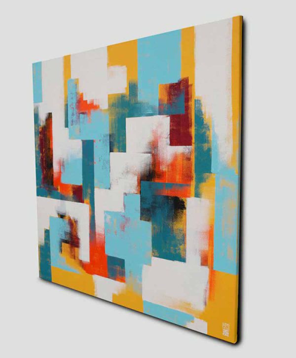 Untitled Yellow- canvas print - Afbeelding 4