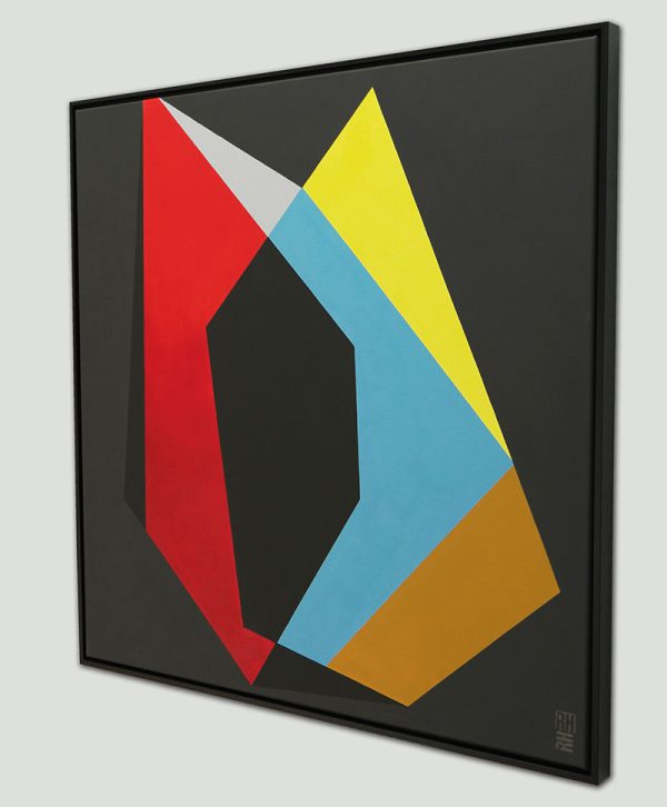Diamond Black - Modern schilderij - Afbeelding 4