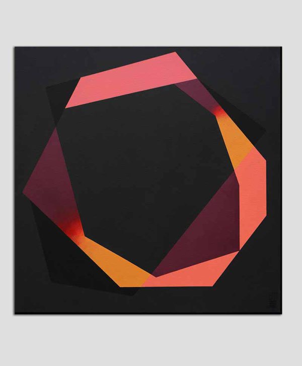 Diamond Star - Modern schilderij - Afbeelding 5