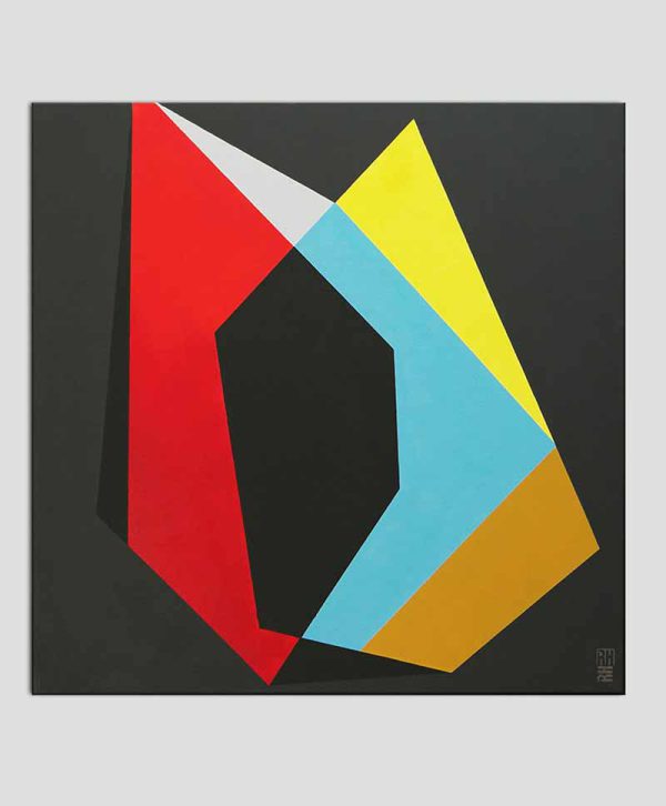 Diamond Black - Modern schilderij - Afbeelding 5