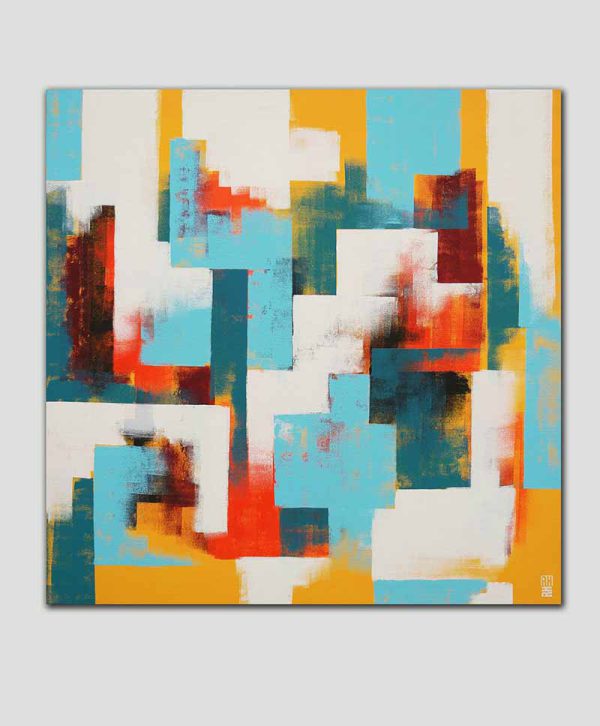 Untitled Yellow- canvas print