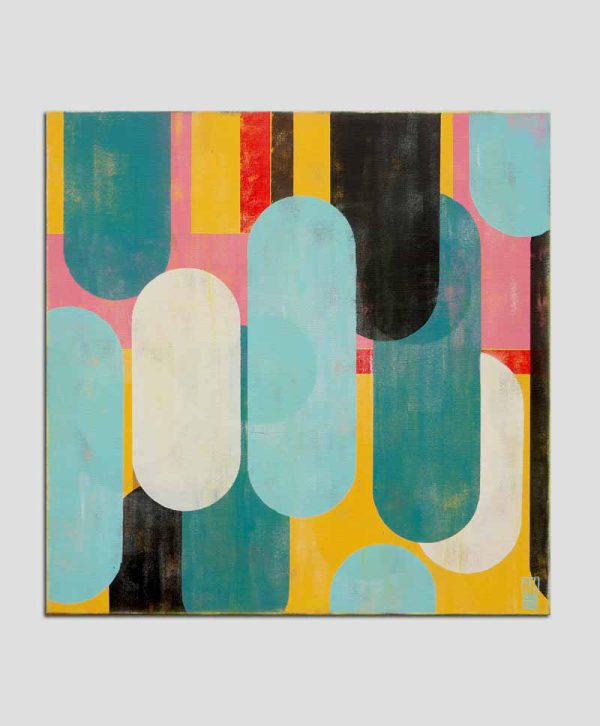 Traffic Pink - Modern schilderij - Afbeelding 4