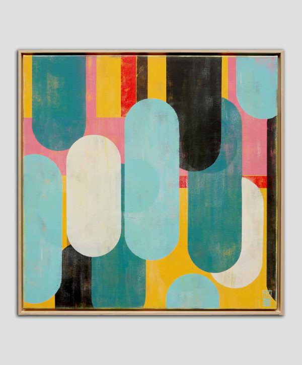 Traffic Pink - Modern schilderij