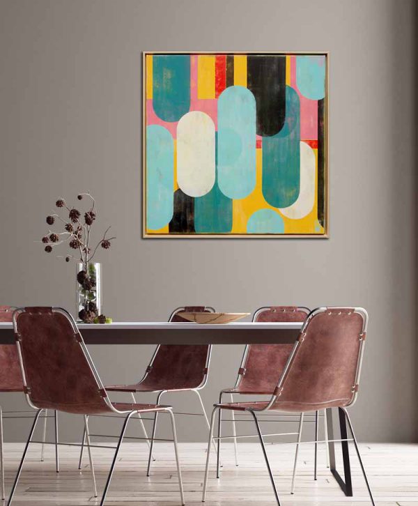 Traffic Pink - Modern schilderij - Afbeelding 2