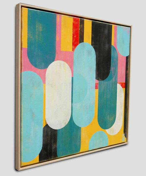 Traffic Pink - Modern schilderij - Afbeelding 3