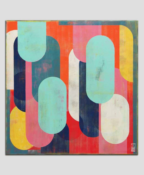 Traffic Full Color- Modern schilderij - Afbeelding 3