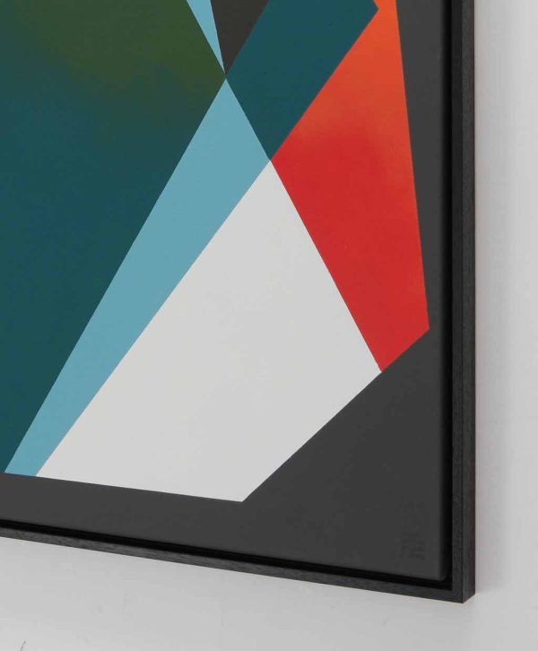 Betaalbaar geometrisch schilderij Diamond serie