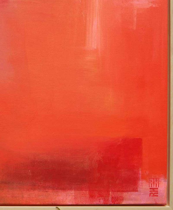 Untitled in Pink- Modern schilderij - Afbeelding 7