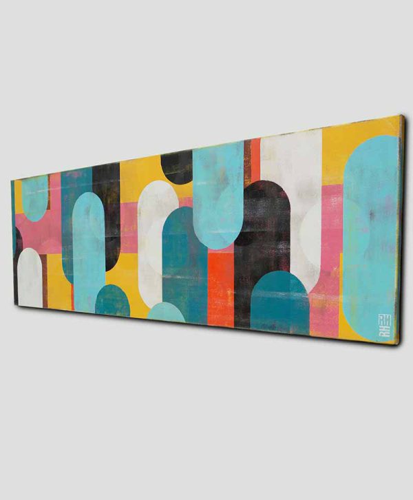 Traffic Pink 50 - Modern schilderij - Afbeelding 4