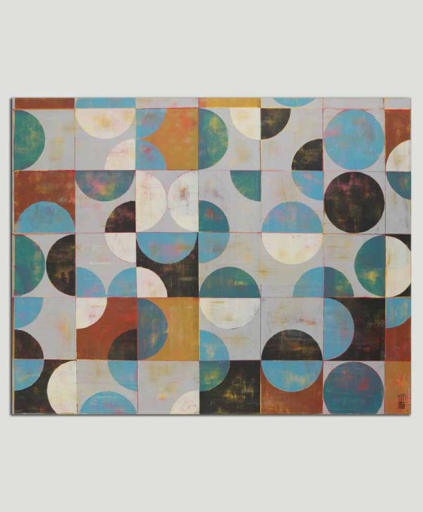 Traffic Grey Landschap schilderij - Afbeelding 5