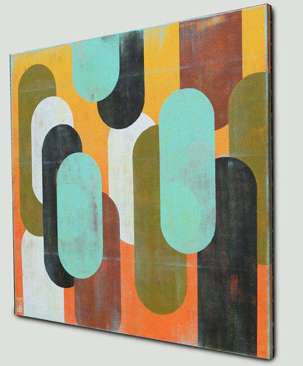 Traffic Sunny & Brown - Moderne kunst - Afbeelding 3
