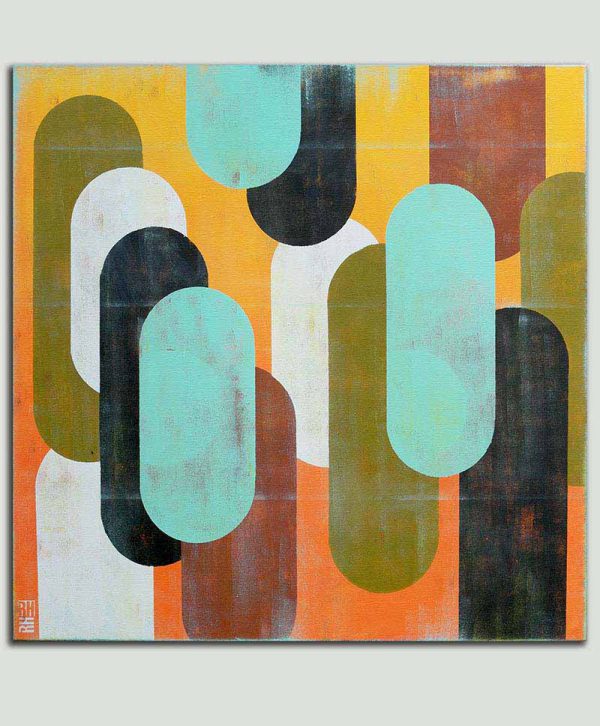 Traffic Sunny & Brown - Moderne kunst - Afbeelding 4