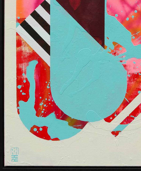 Kleurrijk schilderij ICON#16 - Pop art style