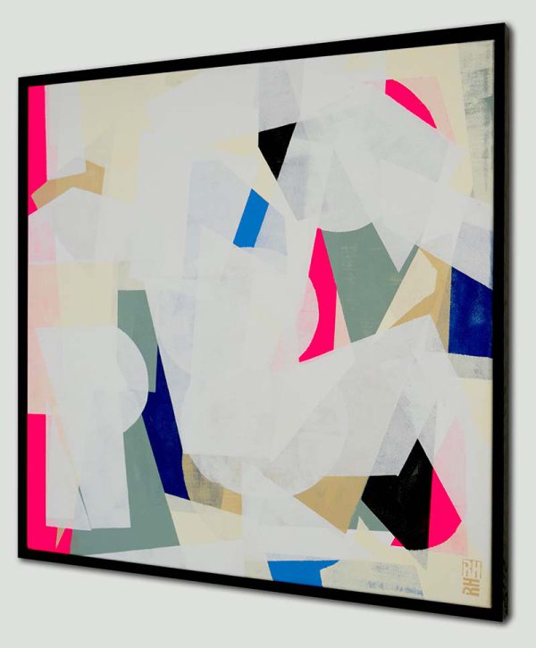 Fractured White Neon Pink - Afbeelding 3