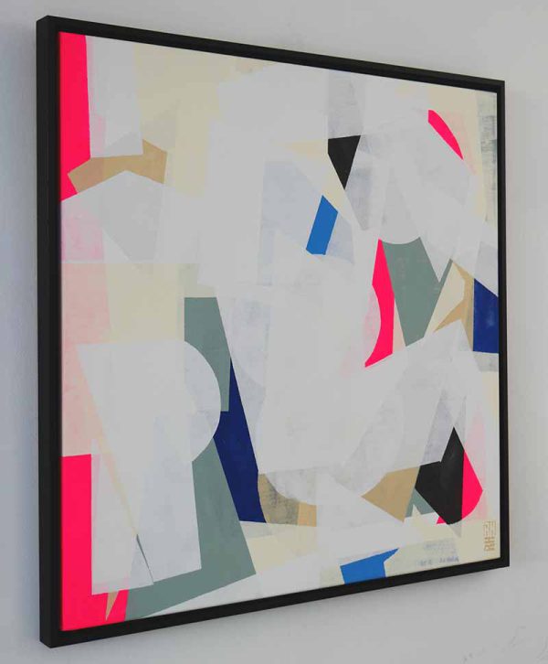 Fractured White Neon Pink - Afbeelding 2