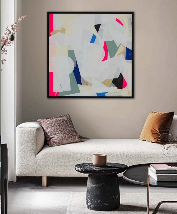 Fractured White Neon Pink - Afbeelding 4
