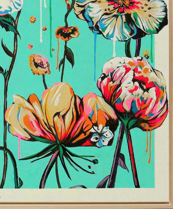 Bloemen schilderij-Fantasie Flowers