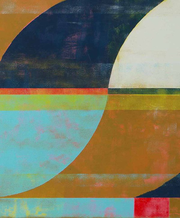 Circle in Circle Turquoise 70 - Afbeelding 4