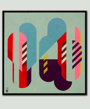 ICON #22 - pop art schilderij