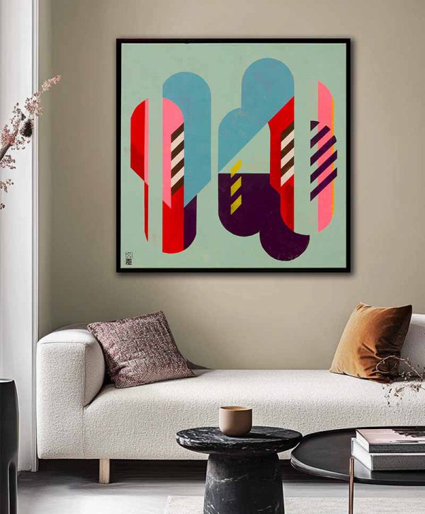 ICON #22 - pop art schilderij