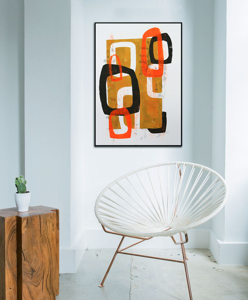 betaalbaar kunstwerk op papier