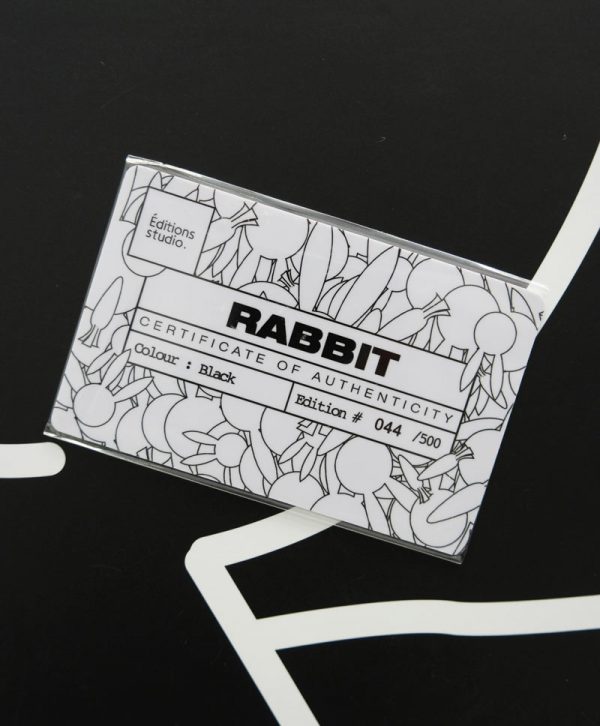 Balloon Rabbit Black XL - Afbeelding 7