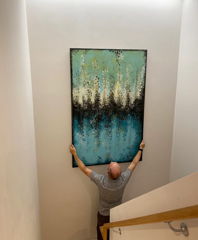 verticaal schilderij kopen ruimte inspiratie tips