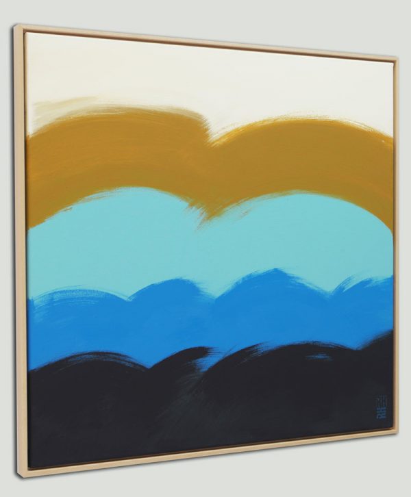The Wave in Camel - Incl Lijst - Afbeelding 3