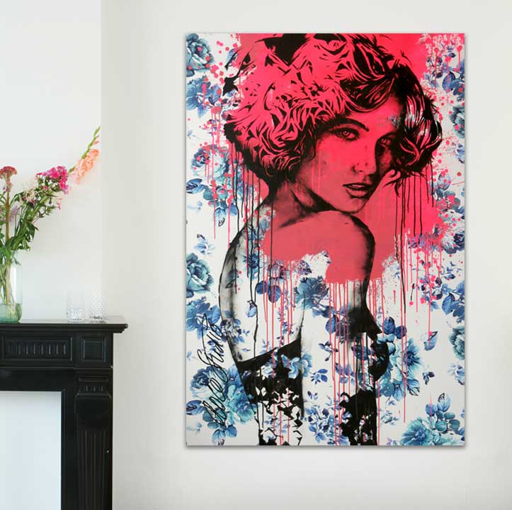 Perfect Pattern 5 door ROCO Studio delfts blauw portret