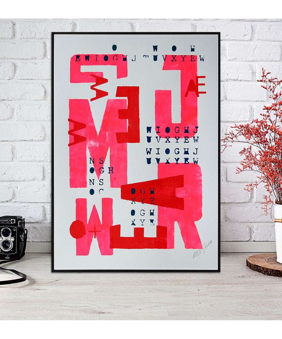 Manifesteren Daarom Kapel Grafische Kunst | Neon Typography | Art Gallery roxier | Rotterdam