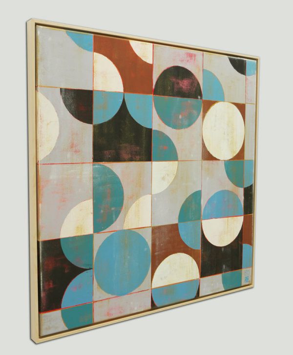 Traffic Square Grey I - Incl. Lijst - Afbeelding 3
