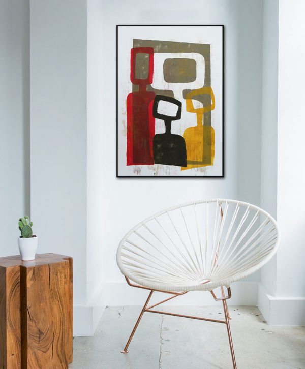Family Portrait Red - Large - Ronald Hunter - Afbeelding 4