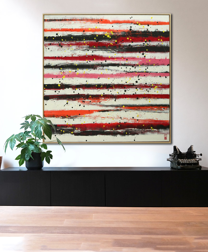 groot_rood_schilderij_large_xl_roxier (1) warme kleuren kunst