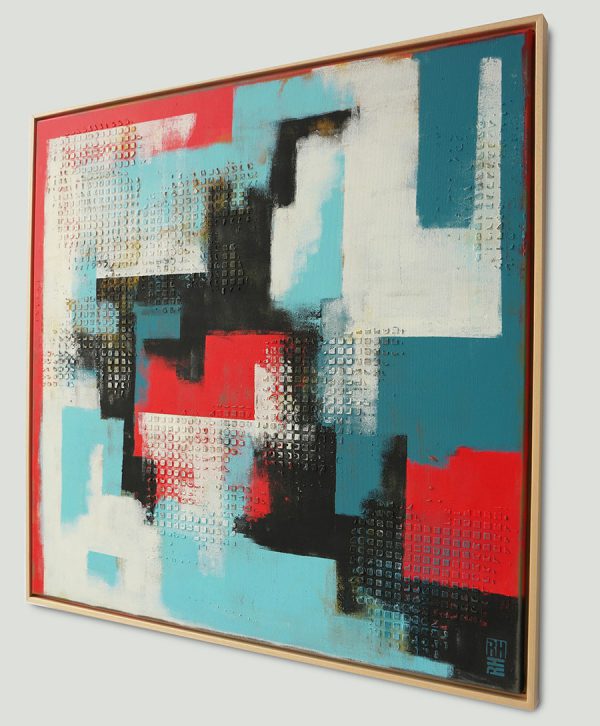 Red Blue City - Ronald Hunter - Afbeelding 3