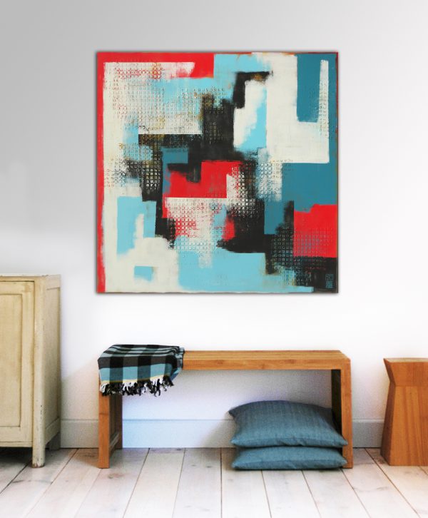 Red Blue City - Ronald Hunter - Afbeelding 2
