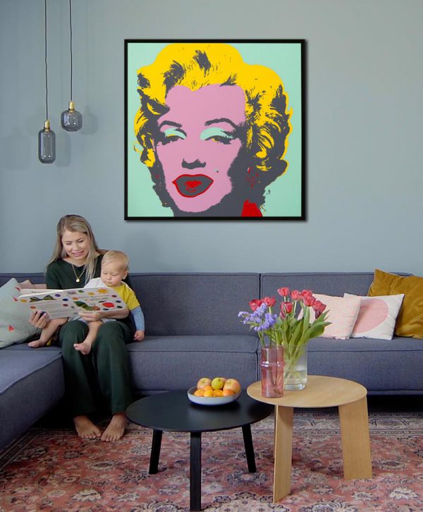 Marilyn 23 - Incl Lijst - Andy Warhol (After) - Afbeelding 2
