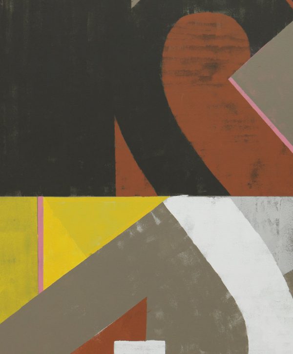 Vintage Typopop in Brown - Ronald Hunter - Afbeelding 5