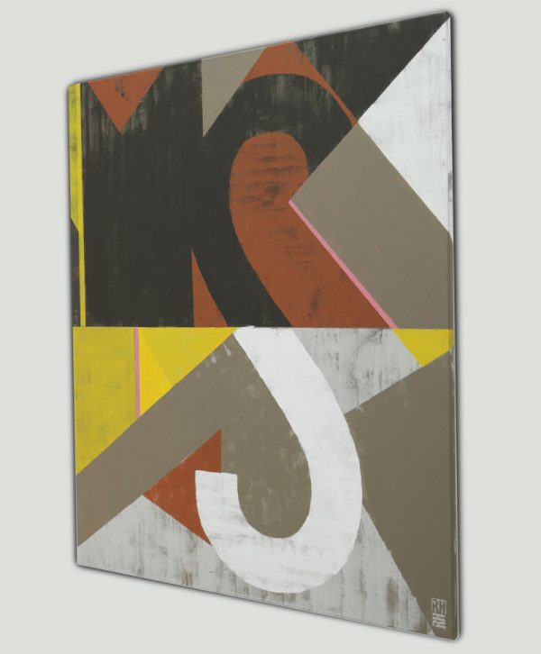 Vintage Typopop in Brown - Ronald Hunter - Afbeelding 4