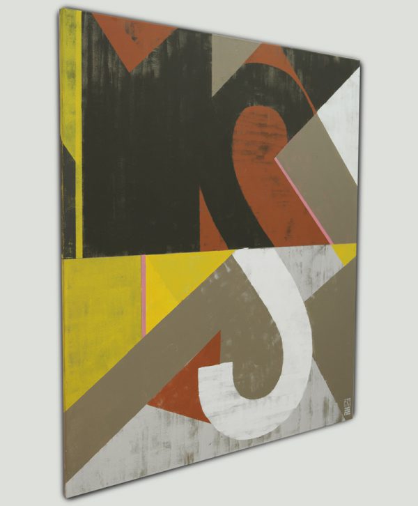 Vintage Typopop in Brown - Ronald Hunter - Afbeelding 3