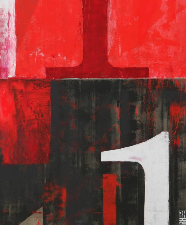 Vintage Typopop in Red - Ronald Hunter - Afbeelding 5