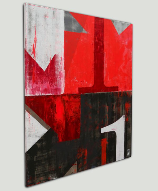 Vintage Typopop in Red - Ronald Hunter - Afbeelding 3
