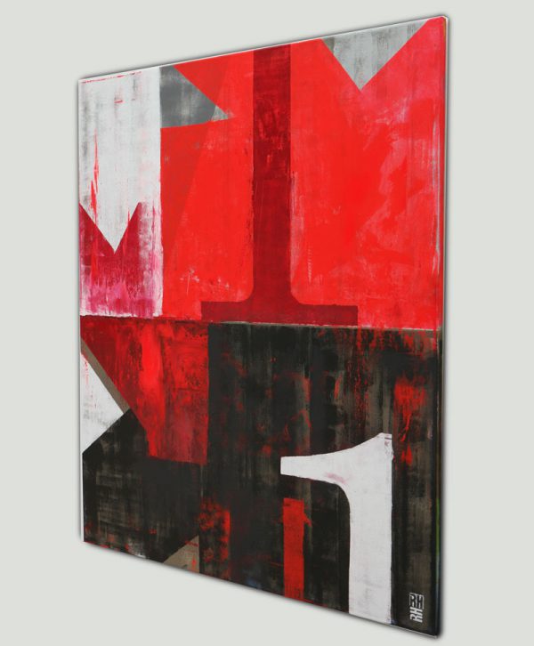 Vintage Typopop in Red - Ronald Hunter - Afbeelding 4