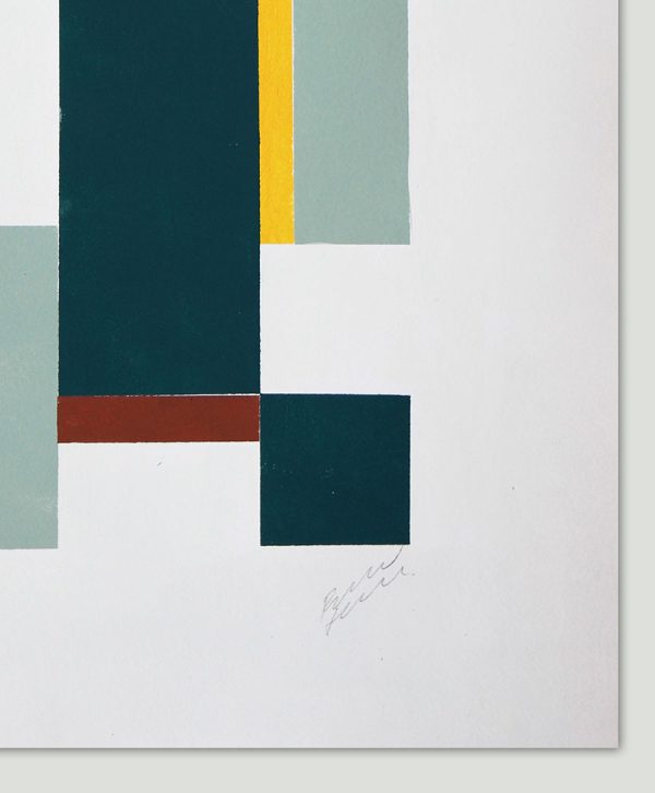 Cubistic Modern #C - Ronald Hunter - Afbeelding 4