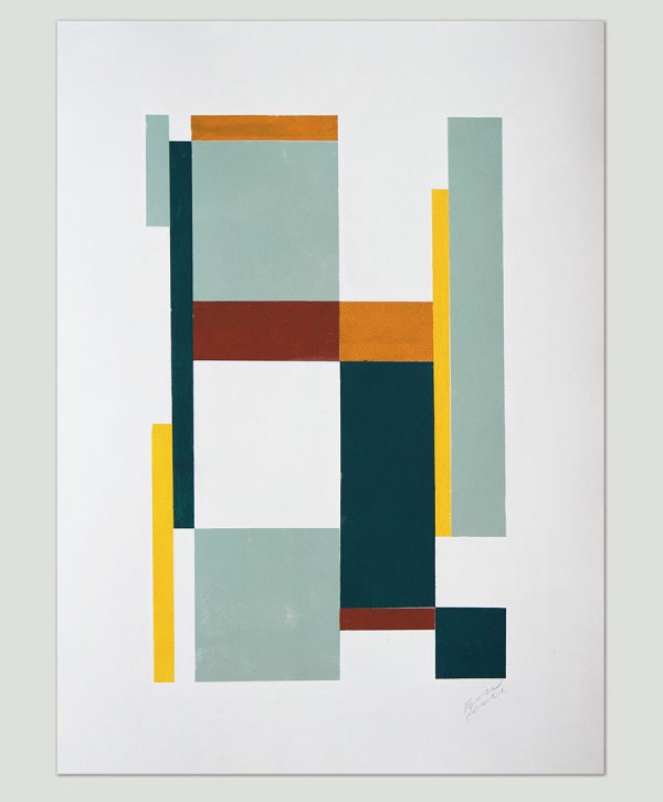 Cubistic Modern #C - Ronald Hunter - Afbeelding 3