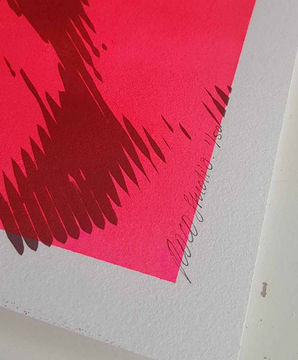 Biting Lip in Neon #2 - ROCO Studio - Afbeelding 4